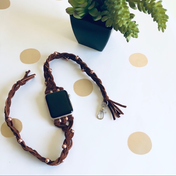 {KAMERON} Apple Watch band boho braided wrap strap - Picture 4 of 8